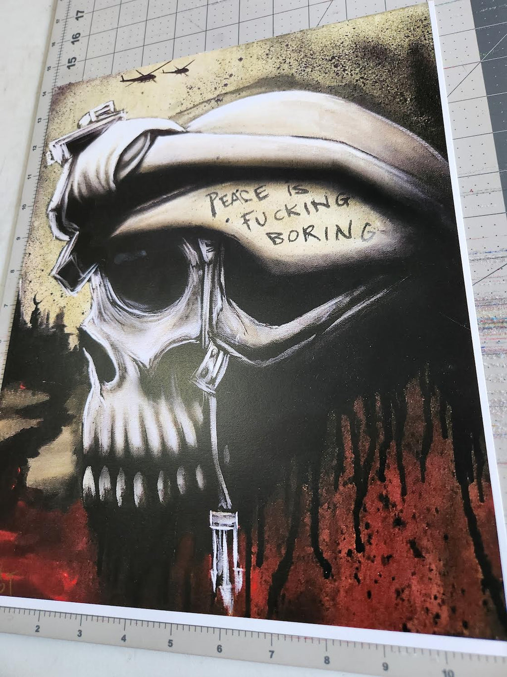PEACE IS FUCKING BORING