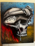 The Combat Zone Is My Comfort Zone painting