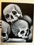 pile of skulls study
