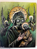 Madonna and Child In a Contaminated Area