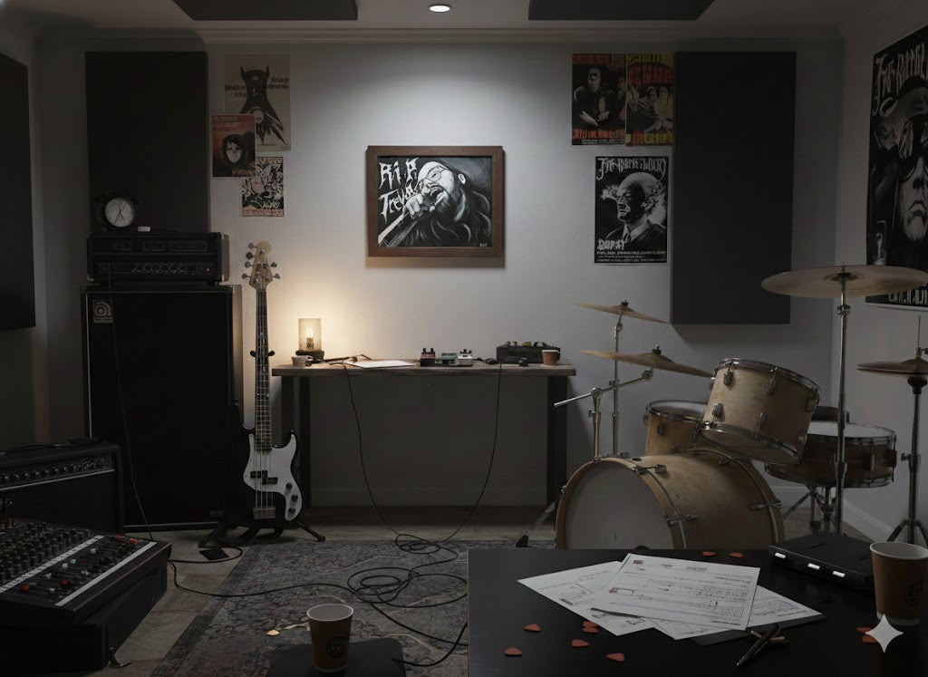 RIP Trevor painting